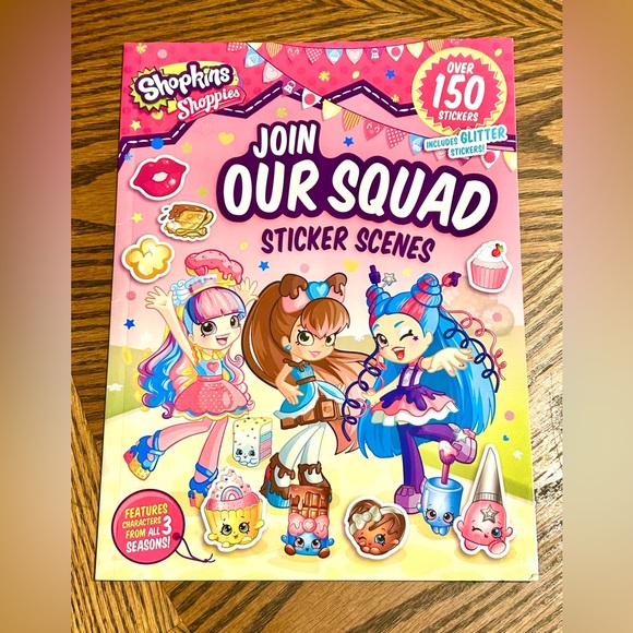 🍭 SHOPKINS SHOPPIES STICKER FUN BOOK 🍭 - Picture 7 of 14